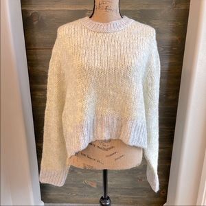 Top Shop Chunky Boho Batwing Cozy Sweater